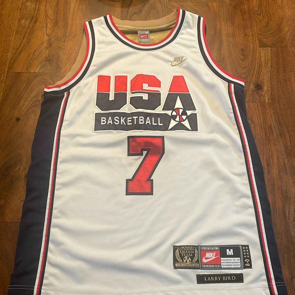 Team USA Larry Bird Dream Team Jersey